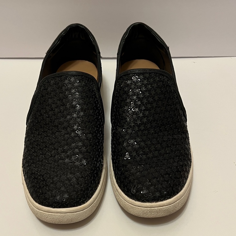 UGG Black Sequin Loafers